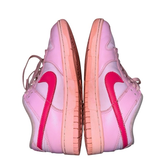 Nike Shoes - Nike Dunk Low GS Triple Pink WOMENS‎ Size 8 PRE-OWNED DH9765-600 Shoes Sneakers